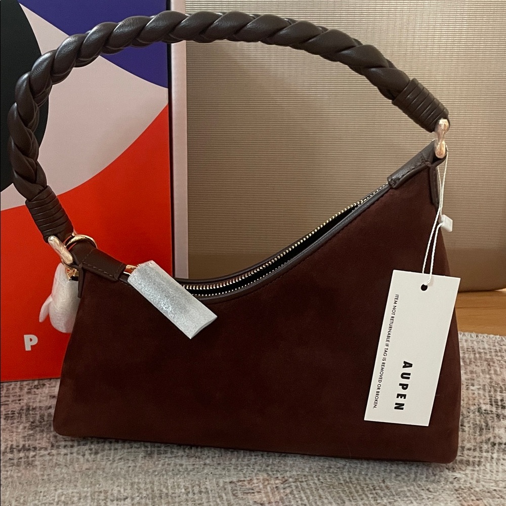 NWT Aupen Nirvana Chocolate Suede
